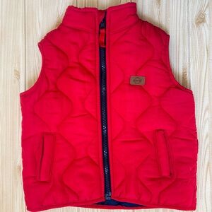 Boys 2T / 24 M Weatherproof Red Quilted Vest